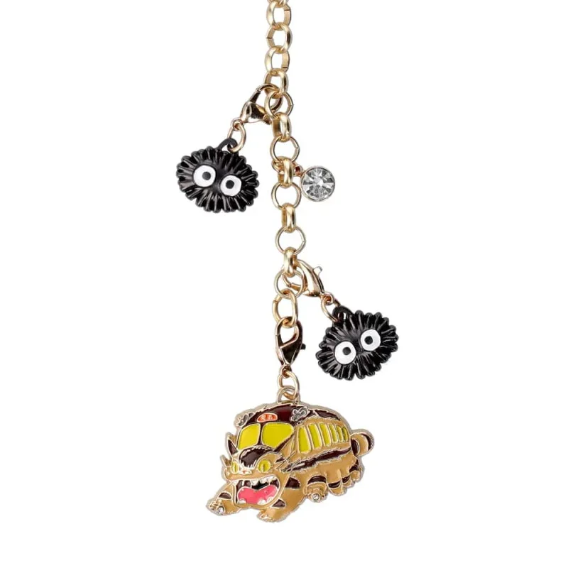 MY NEIGHBOR TOTORO - Catbus & Soot Sprite - Chainette charms